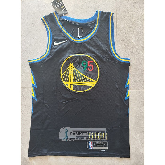 Camiseta Golden State Warriors Juan Toscano-Anderson NO 95 2022 Slam Dunk Special Mexico Edition Negro